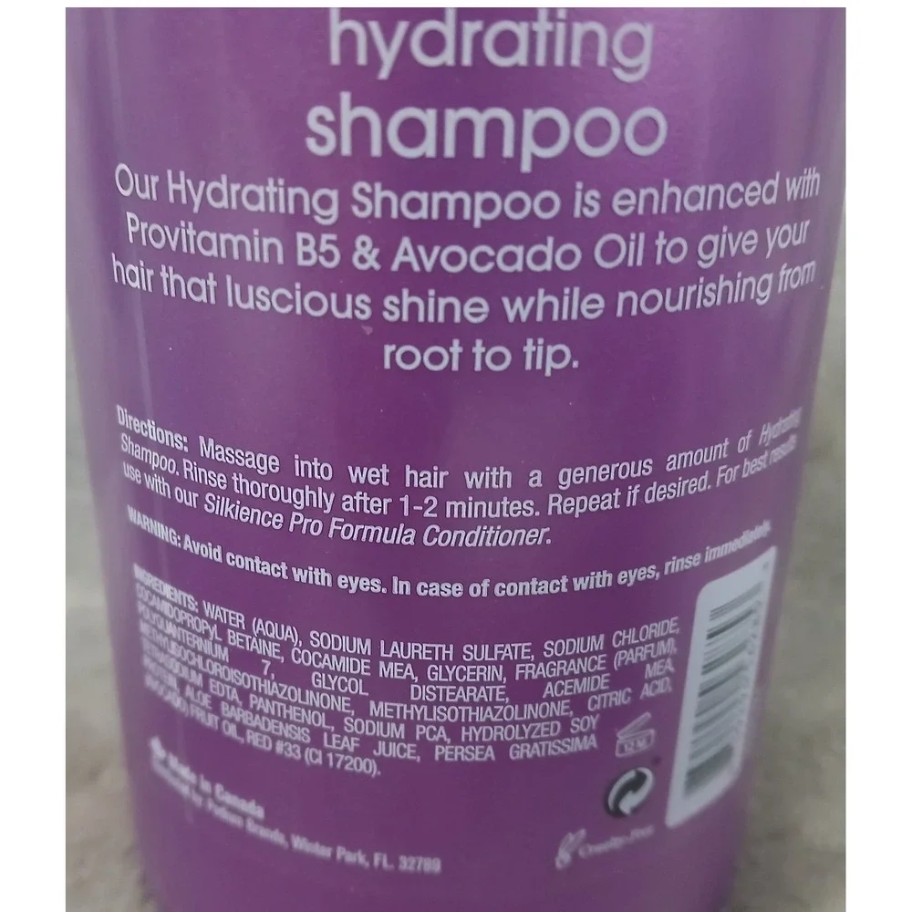 Silkience Pro Formula Hydrating Shampoo Provitamin B5 Avocado Oil 32oz 946ml‎
